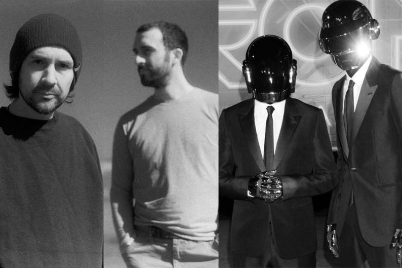 Boards of Canada and Daft Punk / Photo by Getty Images (Daft Punk)