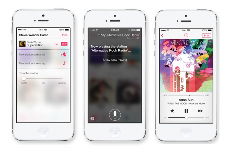 Apple Music Streaming Service iTunes Radio