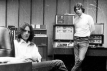 Alex Chilton and Chris Bell at Ardent Studios, Memphis, TN in 1971 / Photo courtesy of Magnolia Pictures
