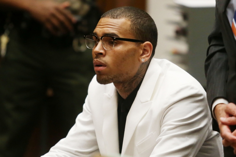 Chris Brown Hit Run Charged Jail Drivers License