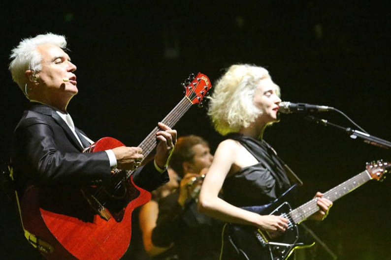 David Byrne and St. Vincent at the Capitol Theatre, June 29, 2013