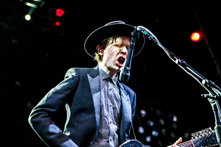 Beck at Prospect Park, Brooklyn, NY, August 4, 2013 / Photo by Krista Schlueter