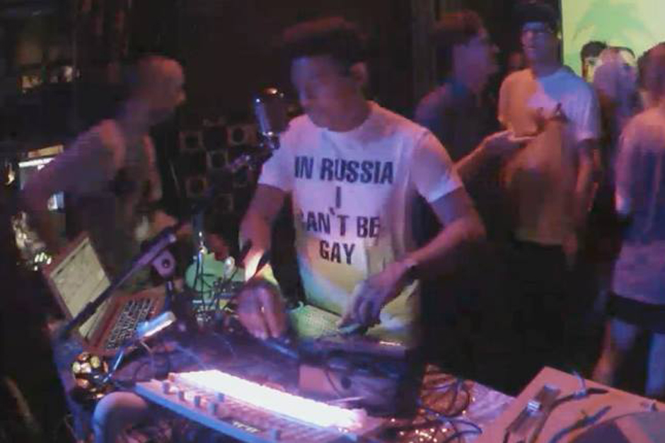 Alan Abrahams (Portable, Bodycode) shows solidarity with Russia's LGBT community on Boiler Room