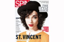 Annie Clark, shot for SPIN's September 2011 cover by Tom Allen.  Styling by Heathermary Jackson.