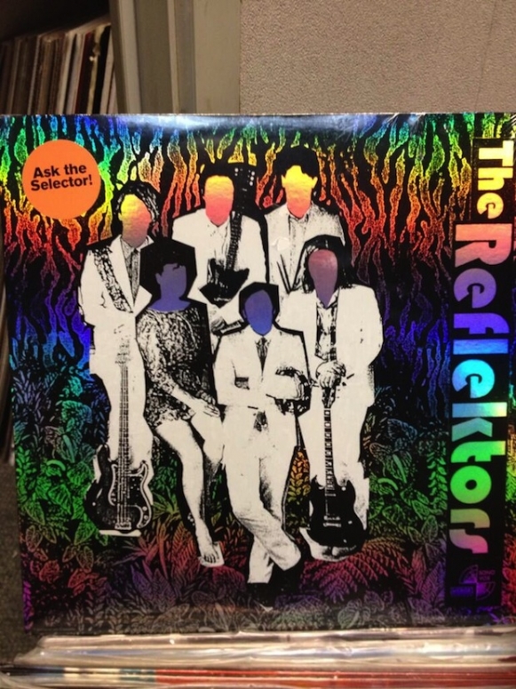 Arcade Fire, the Reflektors, single, cover art, Grimey's