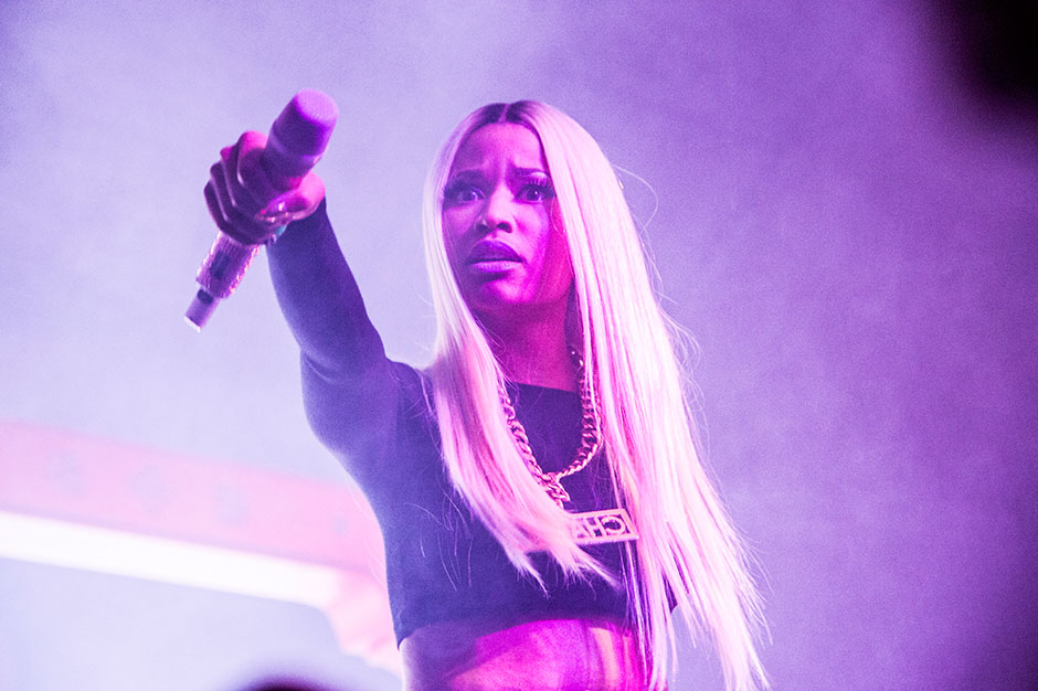 Nicki Minaj performs at the Alexander Wang afterparty, September 7, 2013