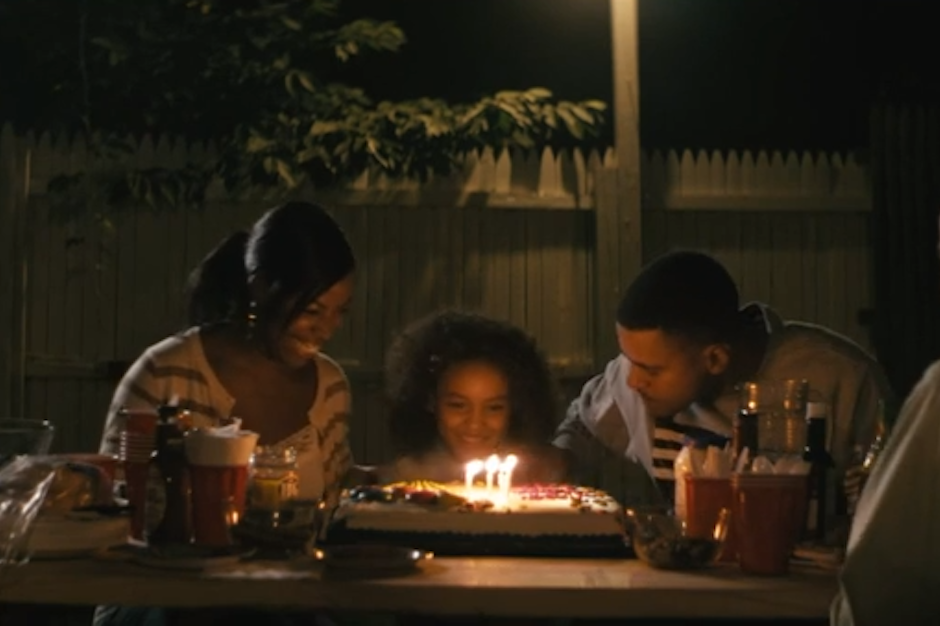 J. Cole in the video for "Crooked Smile"