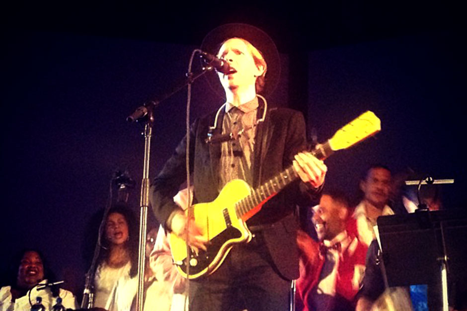 Beck performs at Station to Station