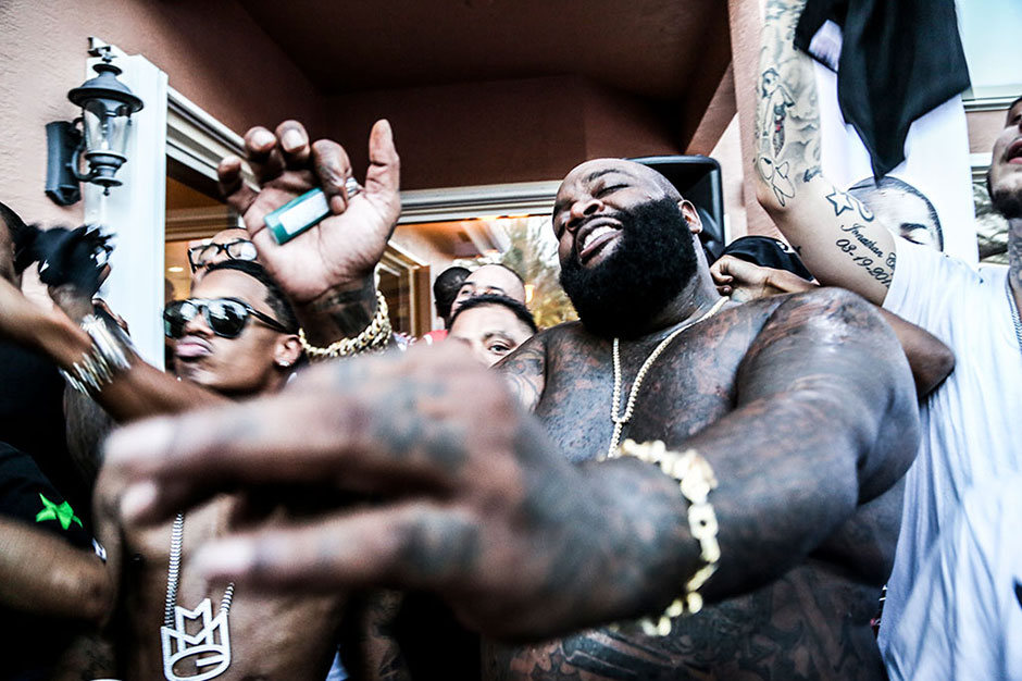 Rick Ross Gets Custom Louis Vuitton Seats From Exclusive Game 