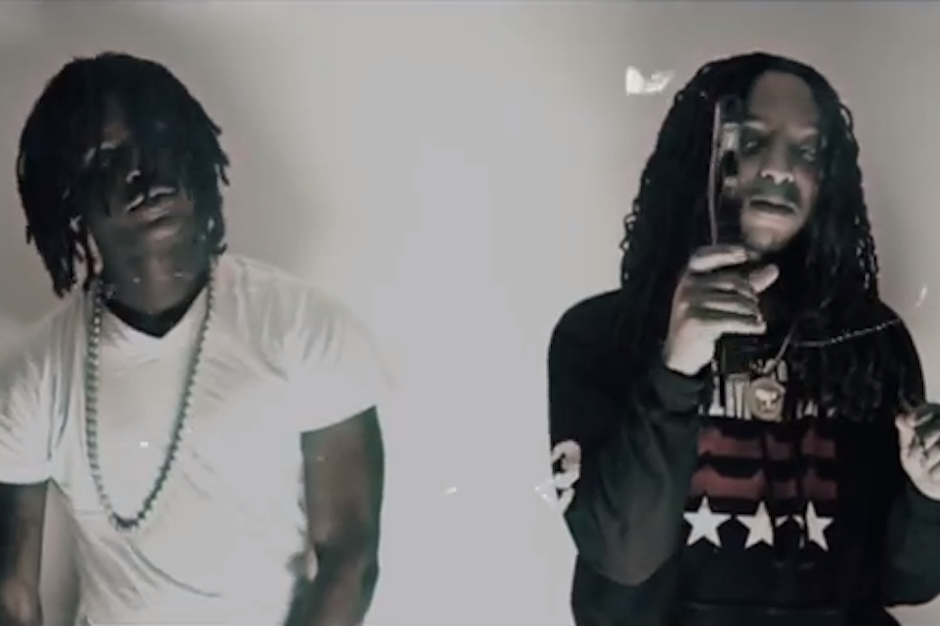 Chief Keef, left, in the "Ight Doe" video