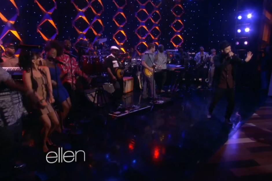 Justin Timberlake on "Ellen"