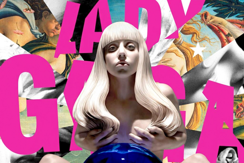 Detail from the cover of Lady Gaga's 'Artpop'