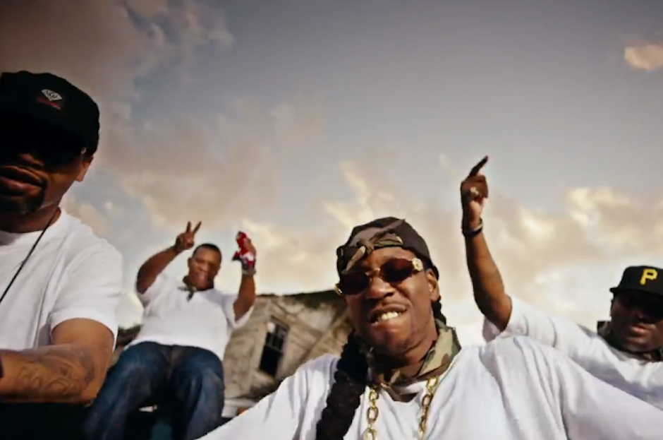 2 Chainz, Juvenile, Mannie Fresh and Turk in the "Used 2" video