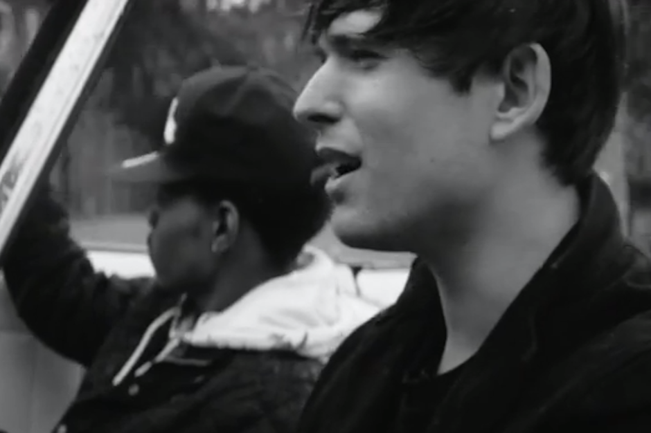 Chance the Rapper and James Blake in the video for "Life Round Here"