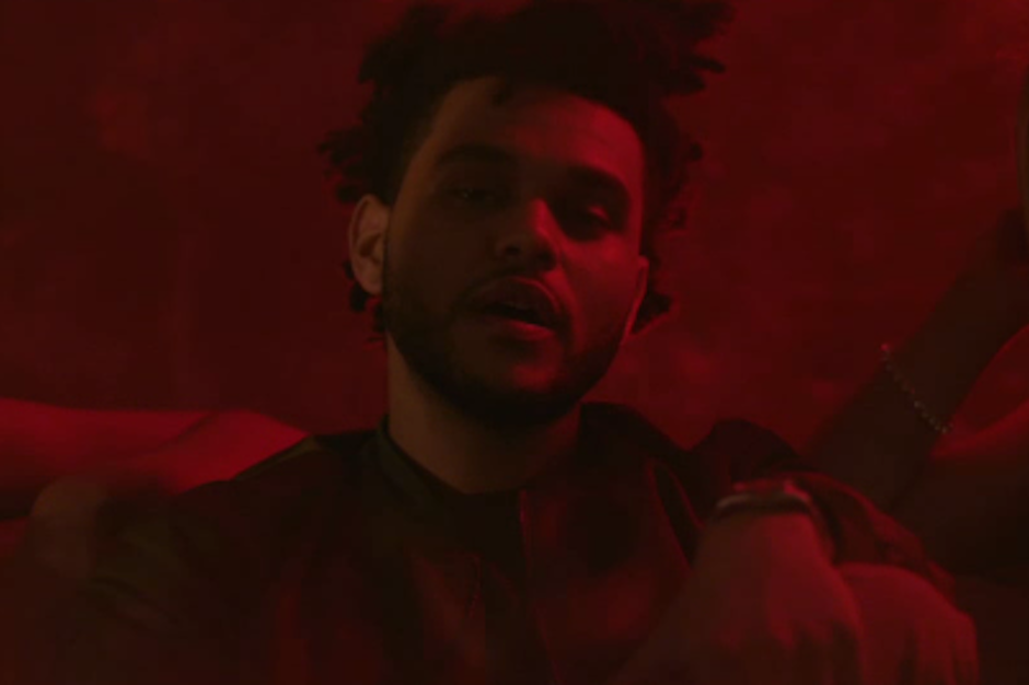 The Weeknd in the video for "Gifted"