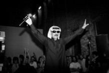Omar Souleyman at Pioneer Works, Brooklyn, NY, August 2013
