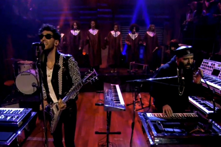 chromeo, white women, jimmy fallon, death from above 1979