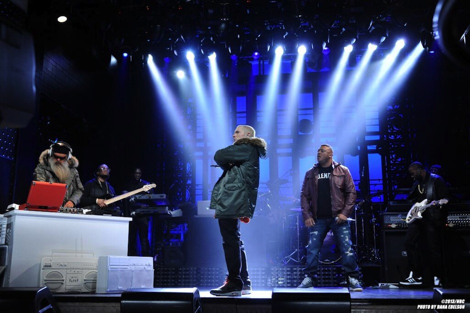 Eminem, lip sync, 'Saturday Night Live,' vocal track