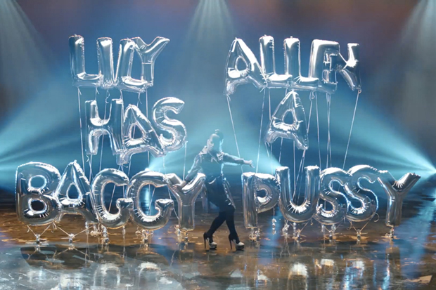 Lily Allen 'Hard Out Here' Video Sexism Misogyny Robin Thicke