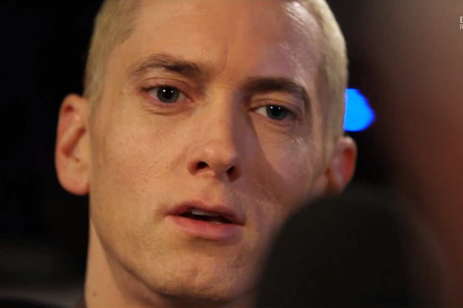 Eminem, BBC, Zane Lowe, interview, video