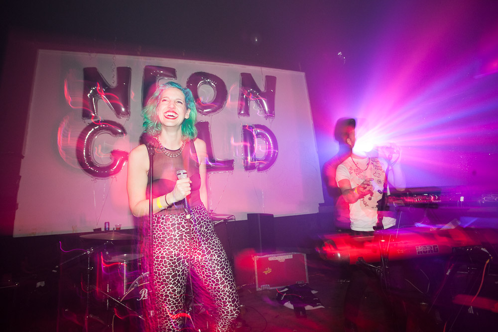 MS MR at Neon Gold's 5 year anniversary at Westway, New York City, December 18, 2013 / Photo by Rebecca Smeyne