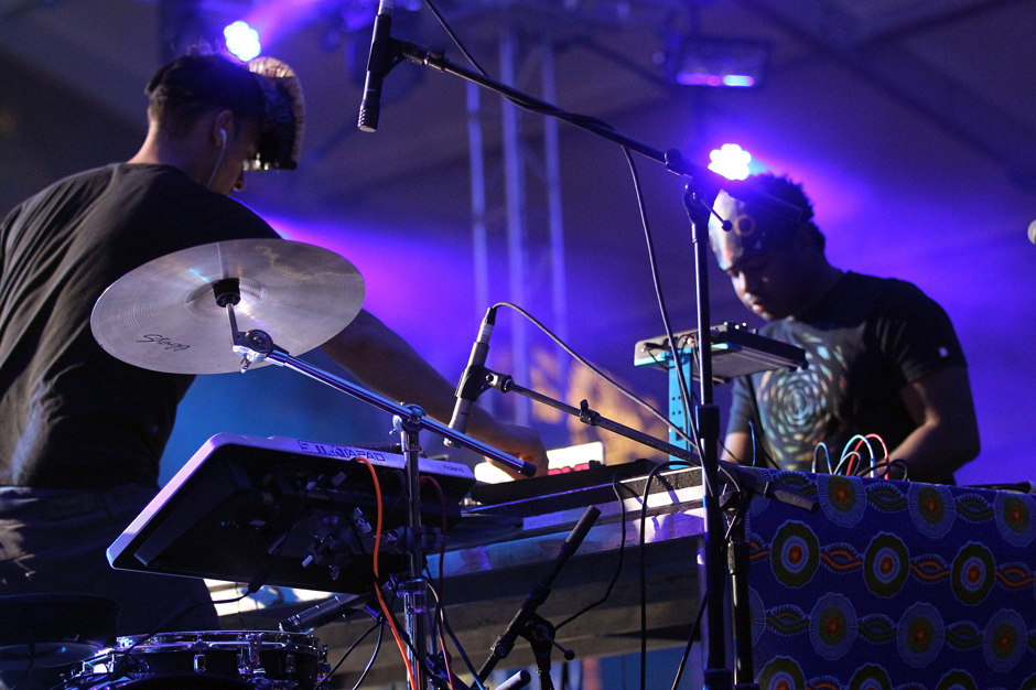 SBTRKT and Sampha at Coachella, 2012