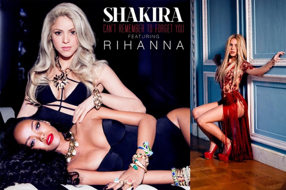 Shakira, Rihanna, "Can't Remember to Forget You," stream
