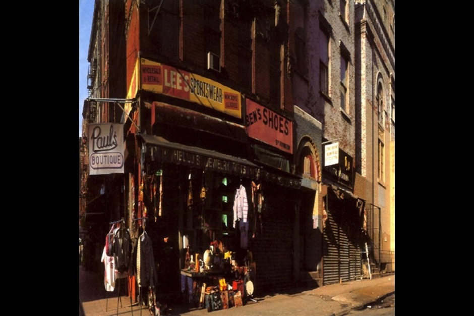 Beastie Boys, square, 'Paul's Boutique,' Ludlow, Rivington, street corner