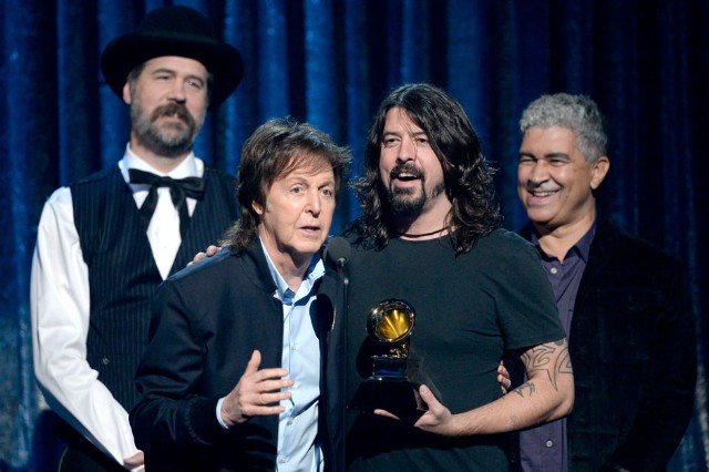 sirvana, paul mccartney, nirvana, cut me some slack, dave grohl, grammys 2014