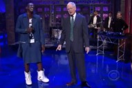 Watch Le1f, in a Kilt, Strut His Best ‘Wut’ on ‘Letterman’