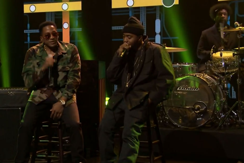 Nas Q-Tip 'One Love' 'The World Is Yours' Fallon