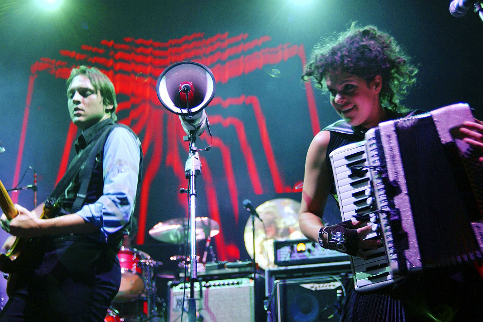 Arcade Fire Blondie 'Heart of Glass' Cover Live Houston