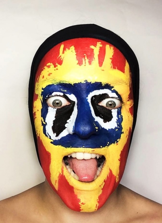 Primal Scream, 'Screamadelica,' face paint