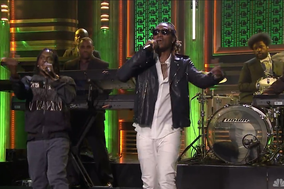 Future, Pusha T, the Roots, 'Tonight Show With Jimmy Fallon,' video