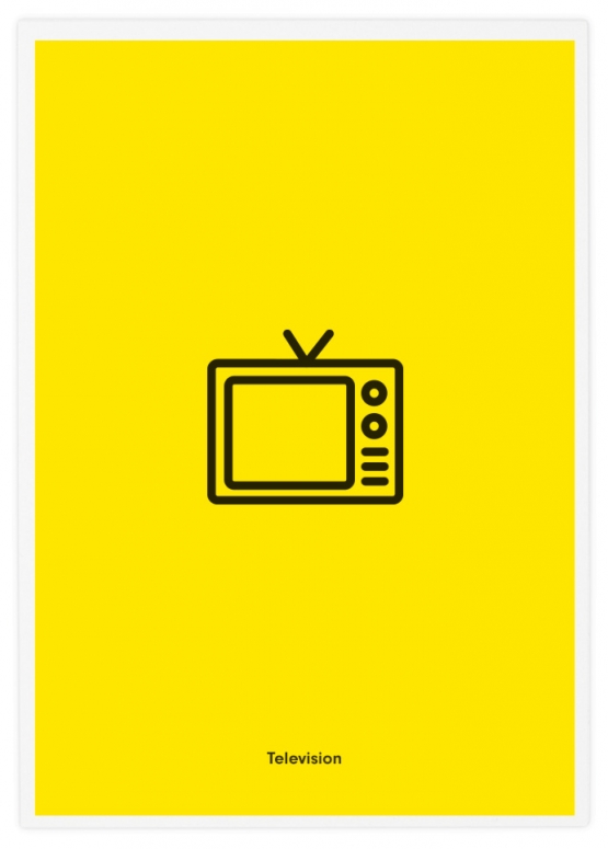 Television poster