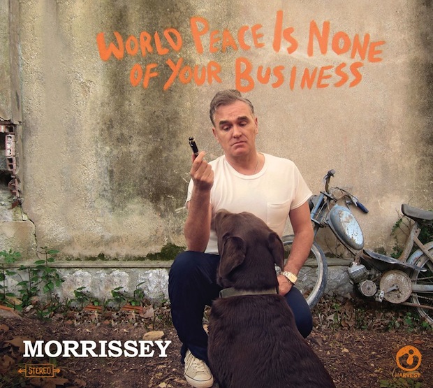 Morrissey, 'World Peace Is None of Your Business,' cover art