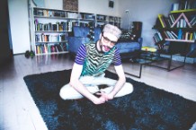 Joakim at home in New York City, April 2014