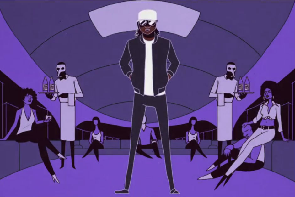 Future Parties With Jesus and the Predator in Cartoon 'Coupe' Video - SPIN