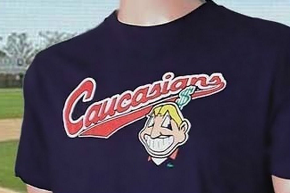 Sales of Cleveland 'Caucasians' T-Shirts Spike After A Tribe Called Red  Protest Slurs - SPIN