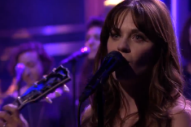 Watch She & Him ‘Stay A While’ On ‘The Tonight Show’