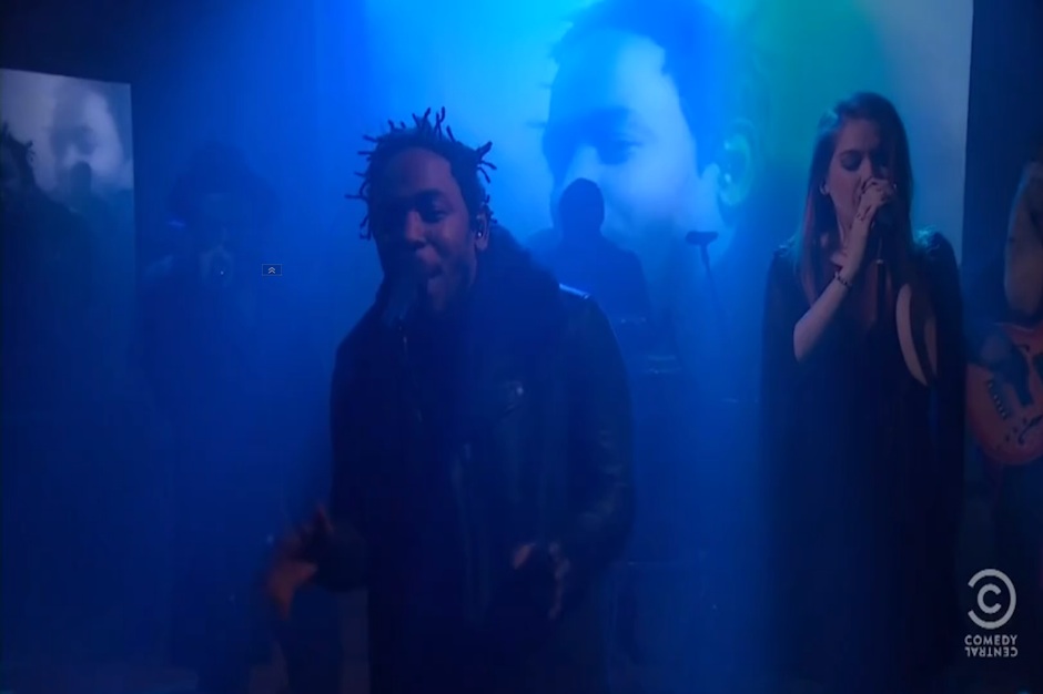 Watch Kendrick Lamar Debut A Brand New Song On The Colbert Report Spin