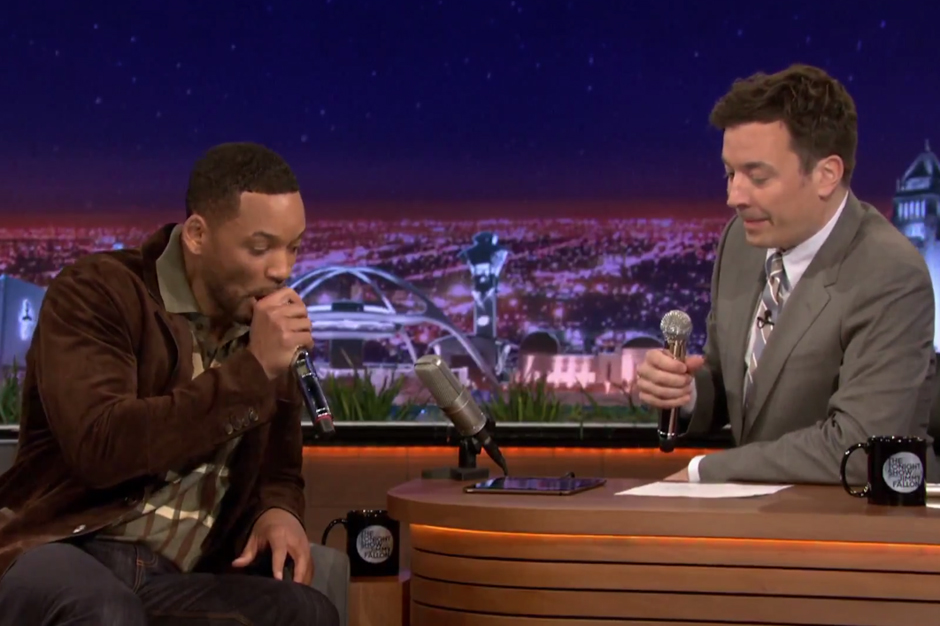 Watch Will Smith and Jimmy Fallon Rap ‘It Takes Two’ on ‘Tonight Show(00)