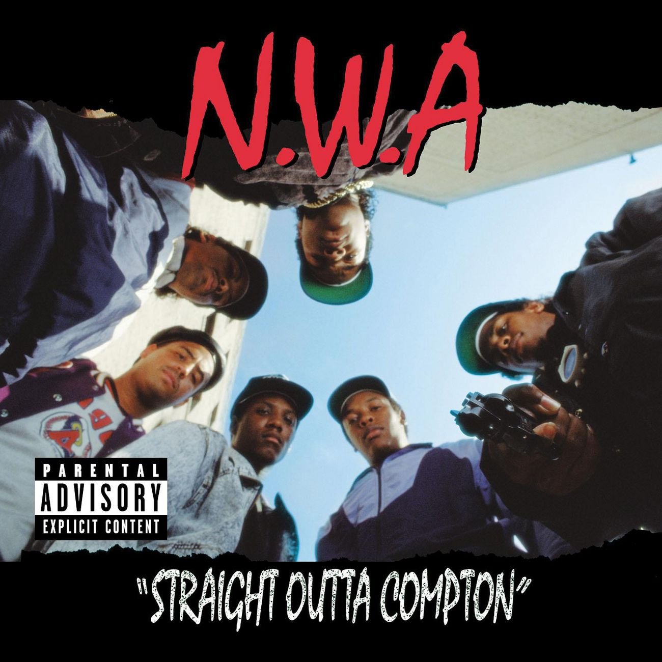 NWA Straight Outta Compton album cover