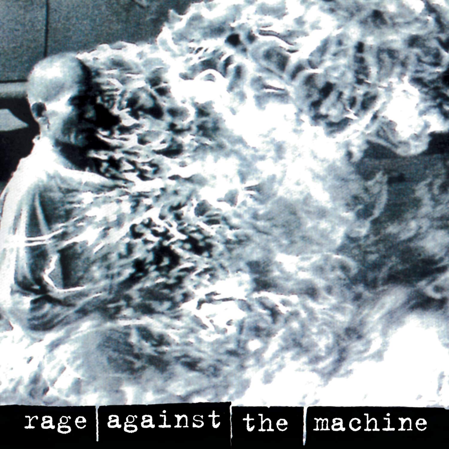 Rage Against the Machine self-titled album cover