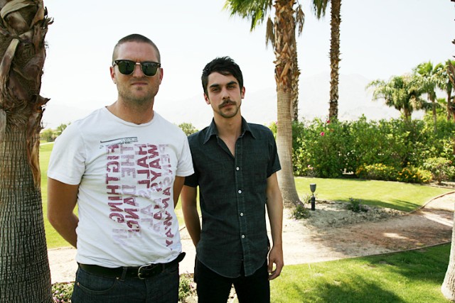 Nathan and Matt of the Cold War Kids
