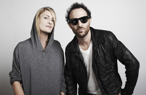 Jimmy Shaw and Emily Haines of Metric