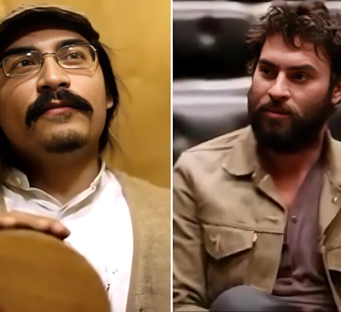 Low Anthem's Jeff Prystowsky (left), Head & the Heart's Josiah Johnson