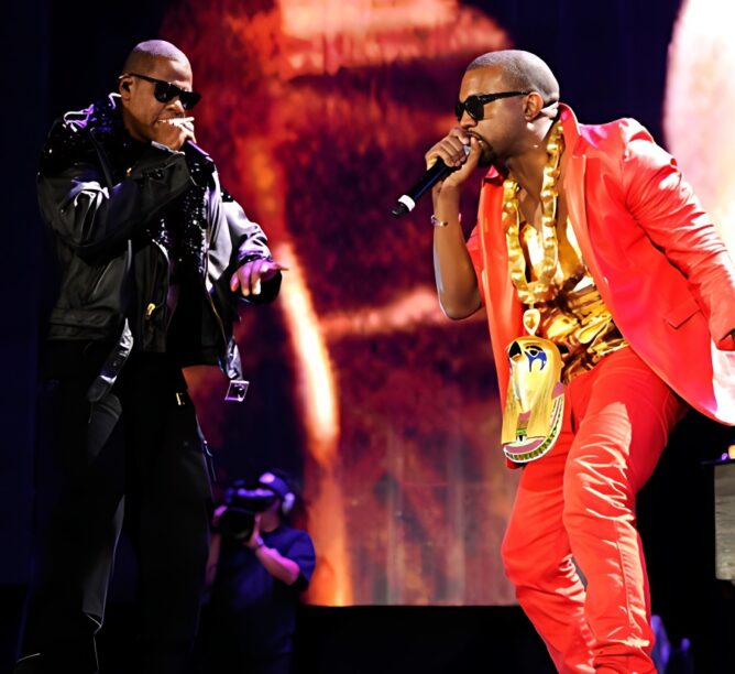 Jay-Z and Kanye West
