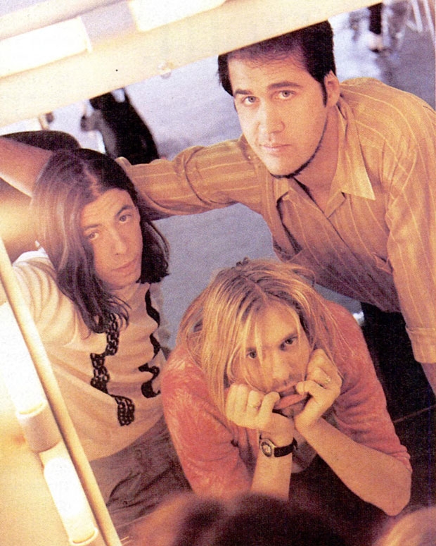 nirvana, kurt cobain, in utero, dave grohl, krist novoselic