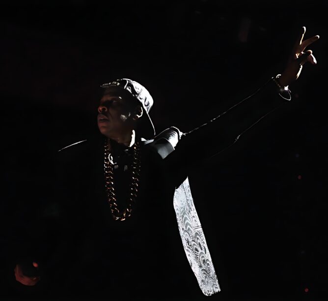 Jay Z during the New York stop of the Legends of Summer Tour